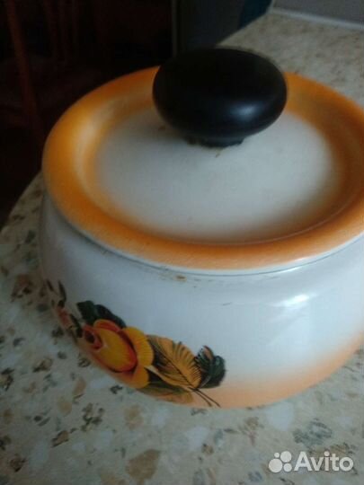 Эмалированная посуда СССР