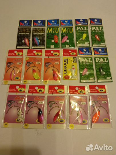 Набор приманок на форель