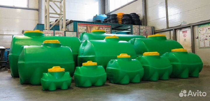 Емкости для воды пластиковые 500 л