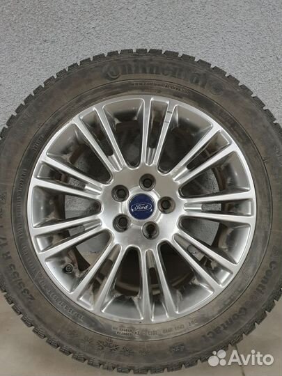 Колеса зимние 235/55 R17 шины (Conti) + диски Ford