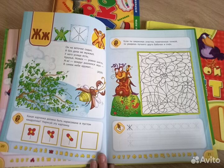 Развивающие книги чудо счёт чудо азбука