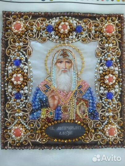 Икона Св. Митрополит Алексий