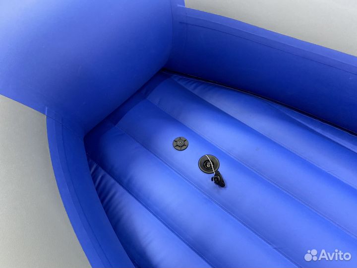 Лодка пвх Stormline Classic Air 335 серо-синяя