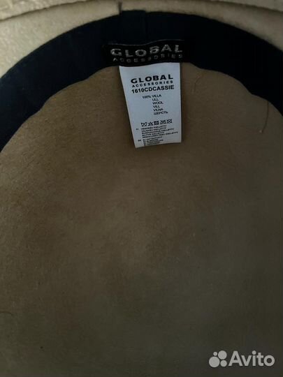 Шляпа новая женская шерстяная