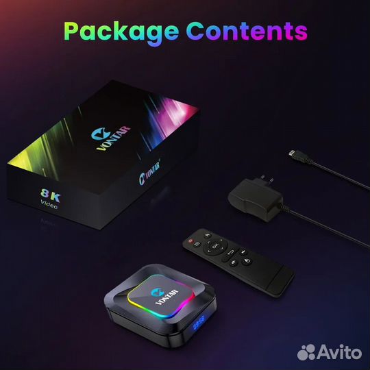 Смарт тв приставка Vontar R3 4/32