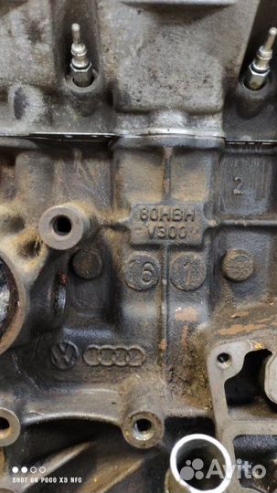 Двигатель AWX 1.9TDI Volkswagen Passat B5+ 1.9 TDI
