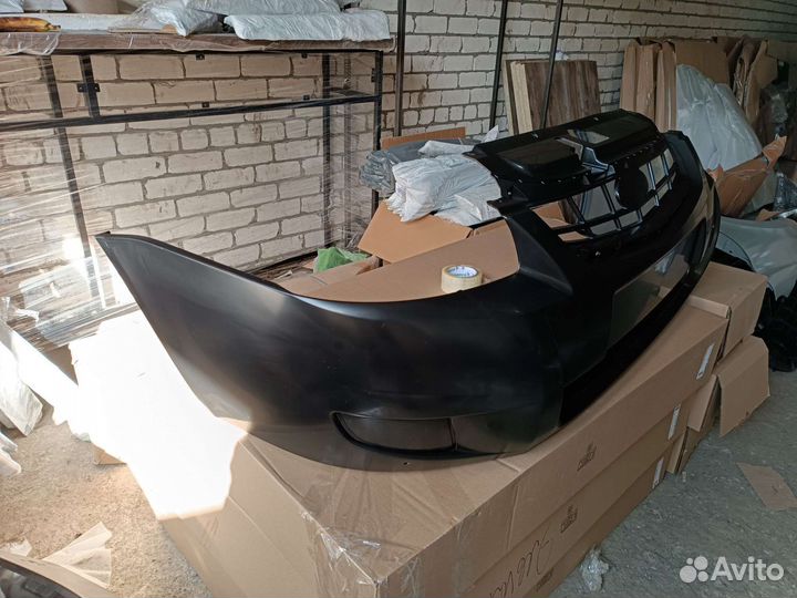 Бампер передний Лада приора 2 неокрашенный