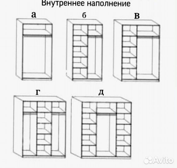 Шкаф купе в нишу под заказ
