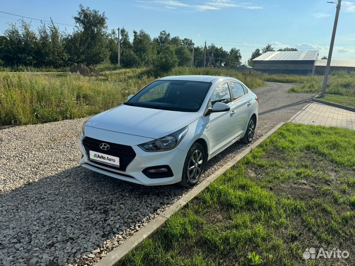 Hyundai Solaris 1.6 AT, 2019, 17 520 км