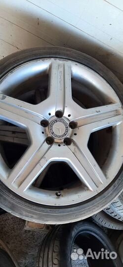 Колеса на mercedes r19 amg разноширокие