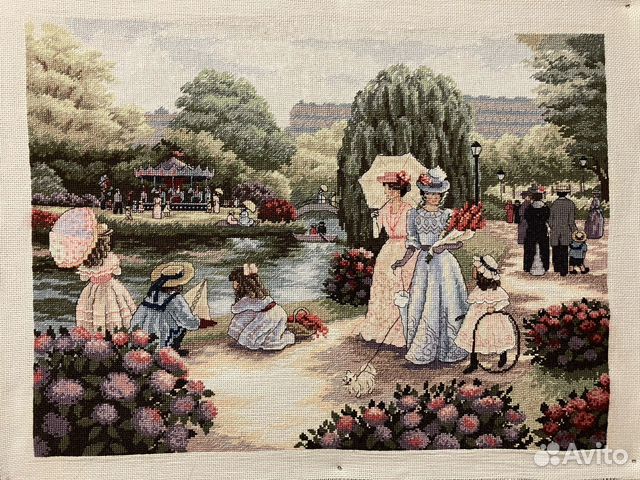 9 картин, вышитых крестиком