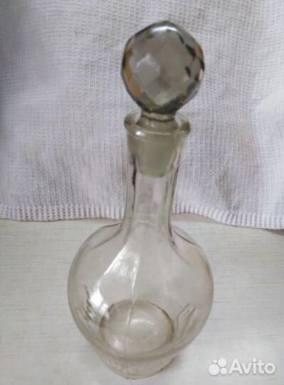 Графинчик по водочку СССР. Толстое стекло