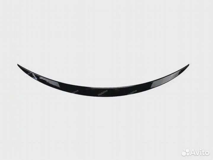 Спойлер Mercedes W205 SD 4D черный