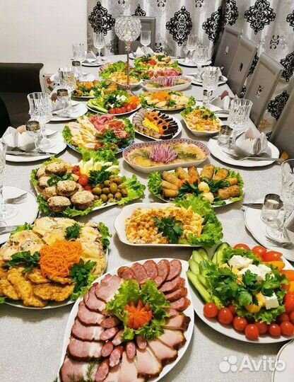 Закуски салаты десерты