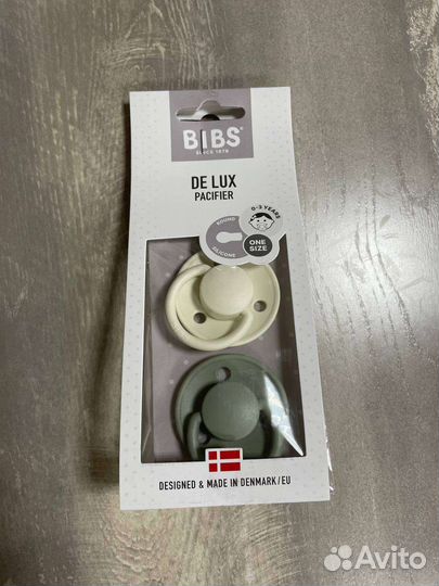 Новая силиконовая соска Bibs, 0-3 года. Дания