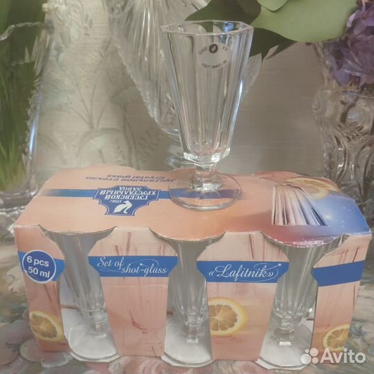 Рюмка - лафитники СССР(хрусталь)