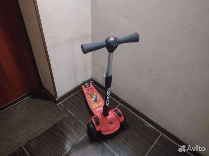 Самокат детский трехколесный бу