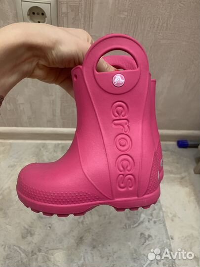 Резиновые сапоги crocs c7