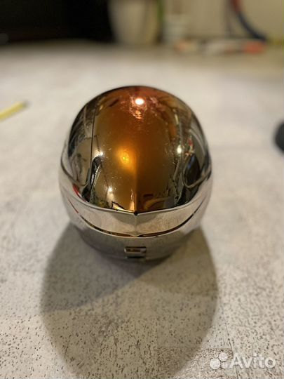 Горнолыжный шлем с очками