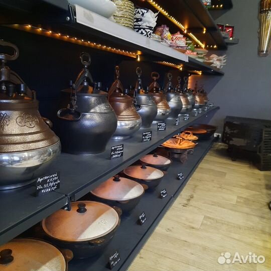 Казаны чугунные узбекские с клеймом