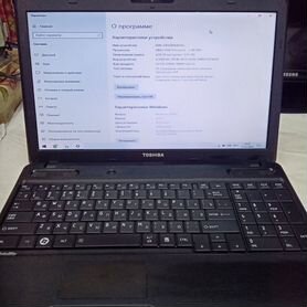 Ноутбук toshiba satellite c660