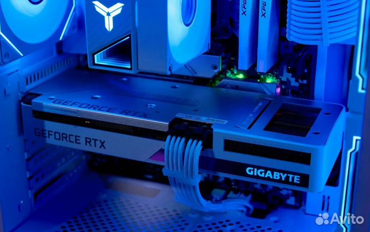 Белый игровой пк - RTX 3060 Intel Core i7