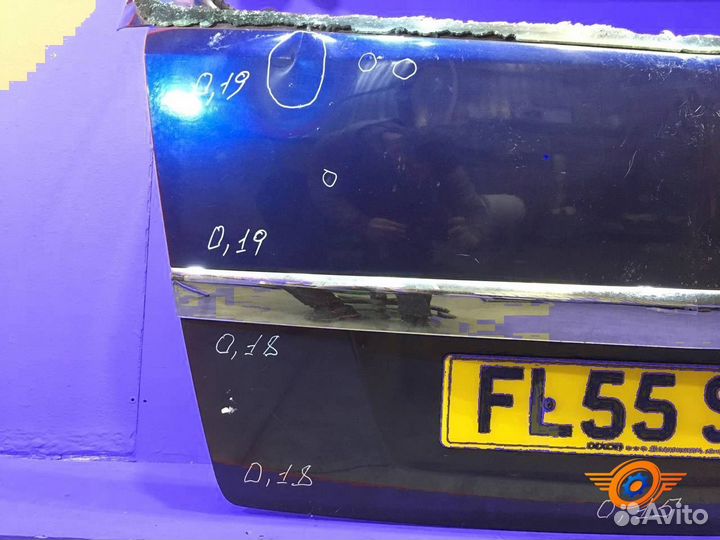 Дверь багажника Opel Zafira B минивэн Z16XEP (LJ7)