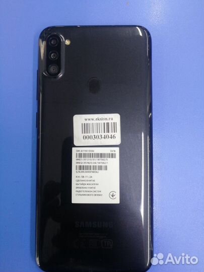 Samsung Galaxy A11, 2/32 ГБ