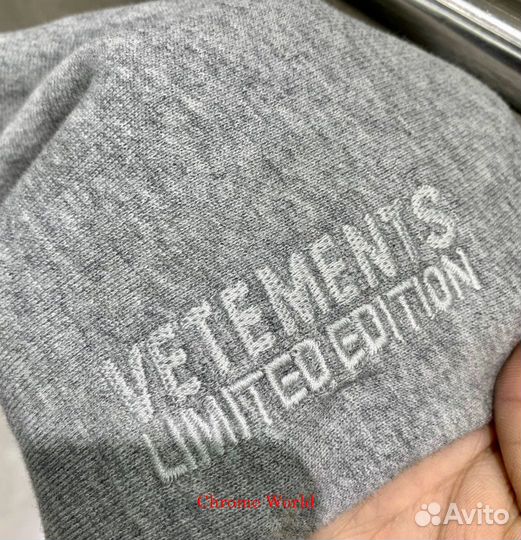 Vetements Wikipedia Editor редкое худи