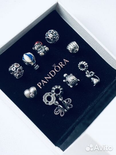 Шармы Pandora оригинал серебро пандора подвеска