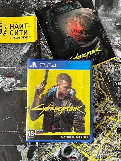 Cyberpunk 2077. Диск PS4 и PS5 Playstation PS