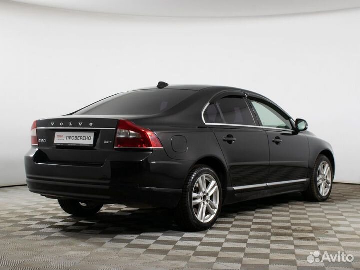 Volvo S80 2.5 AT, 2011, 260 782 км