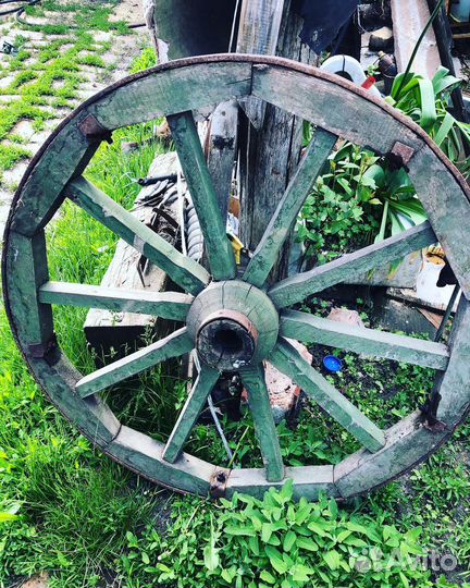 Продаются деревянные колеса для телеги 4 шт