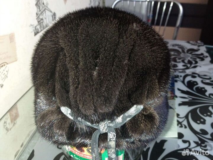 Шапка норковая женская