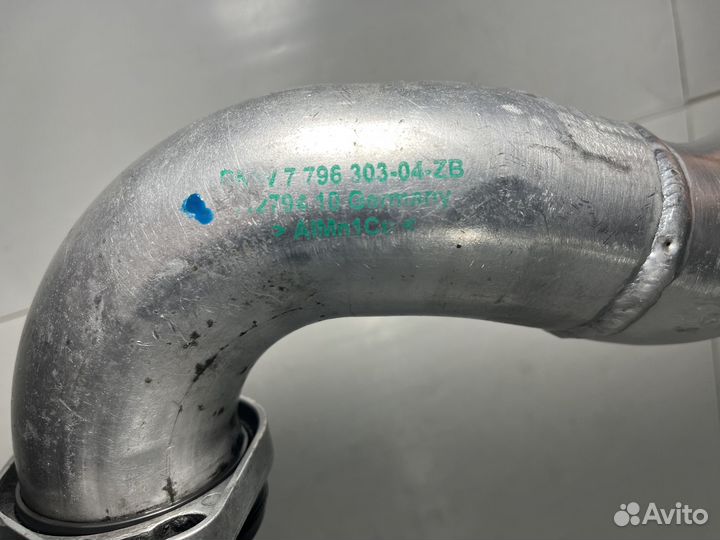 Патрубок интеркуллера BMW E90 M47