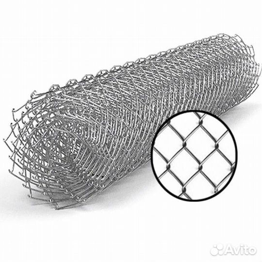 Сетка рабица (есть небольшие дефекты)