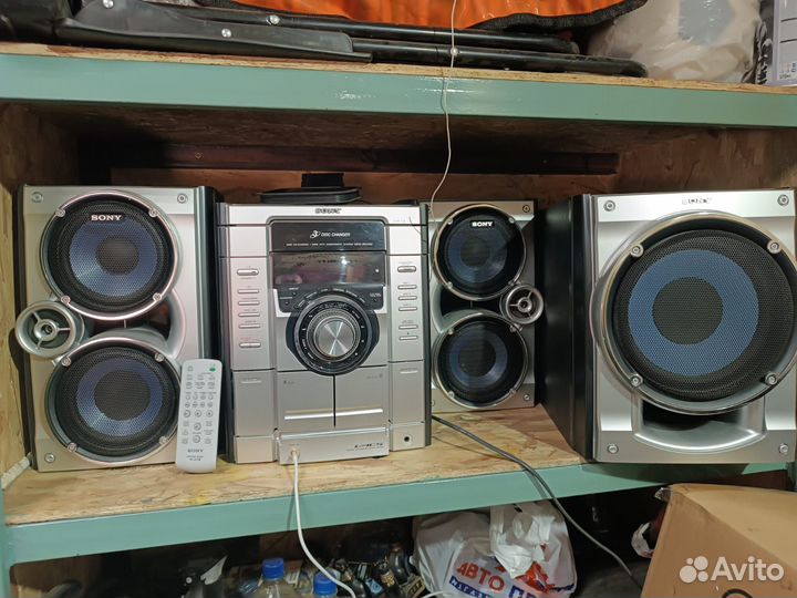 Музыкальный центр sony бу