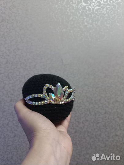 Украшение на пучок для художественной гимнастики