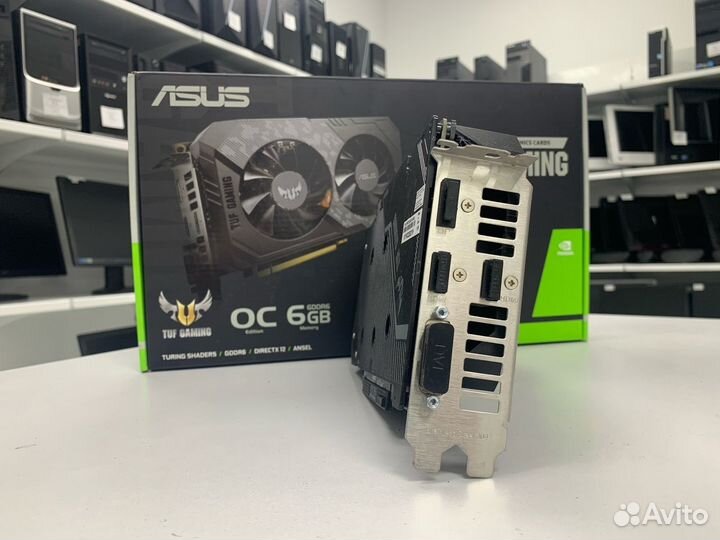 Видеокарта Asus GeForce GTX 1660Ti 6Gb Tuf Gaming