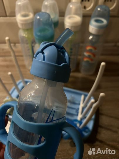 Антиколиковые бутылочки и соски Dr Brown's