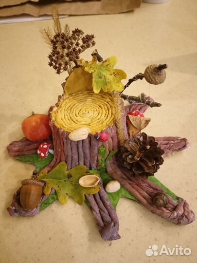 Осенняя поделка в садик или школу