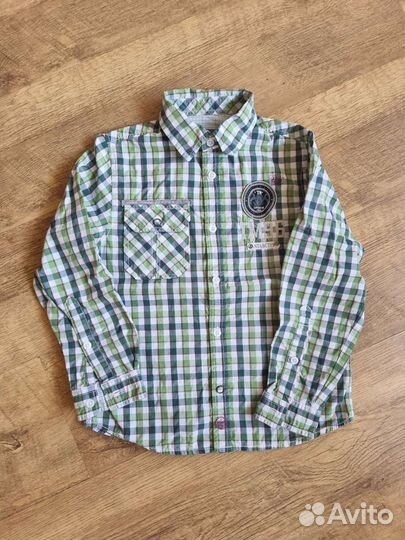 Пакет рубашек р.122-134 8штук