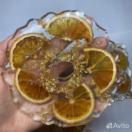 Подстаканники из эпоксидной смолы