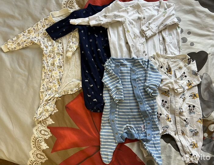 Пакет вещей для новорожденного