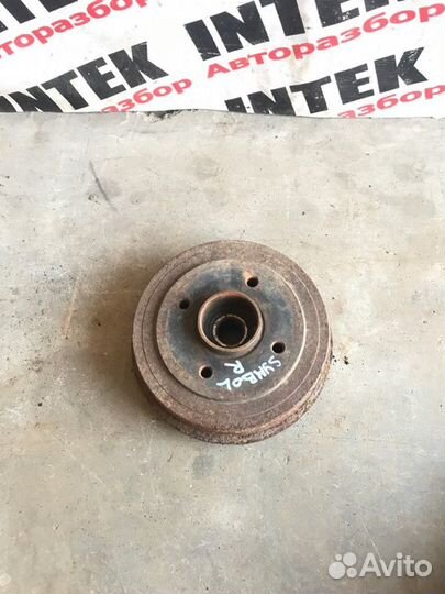 Тормозной барабан задний Renault Symbol