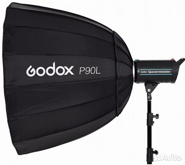 Софтбокс параболический Godox P90L байонет Bowens