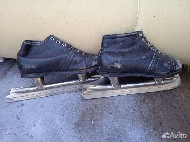 Хоккейные коньки 70-х годов, СССР винтаж