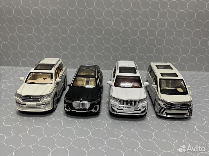 Металлические модели машин 1:24