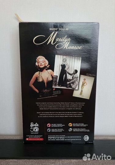 Коллекционная Барби Мэрилин Монро