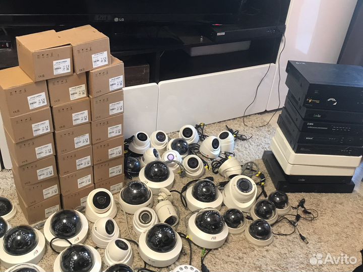 Видеонаблюдение комплект монтаж